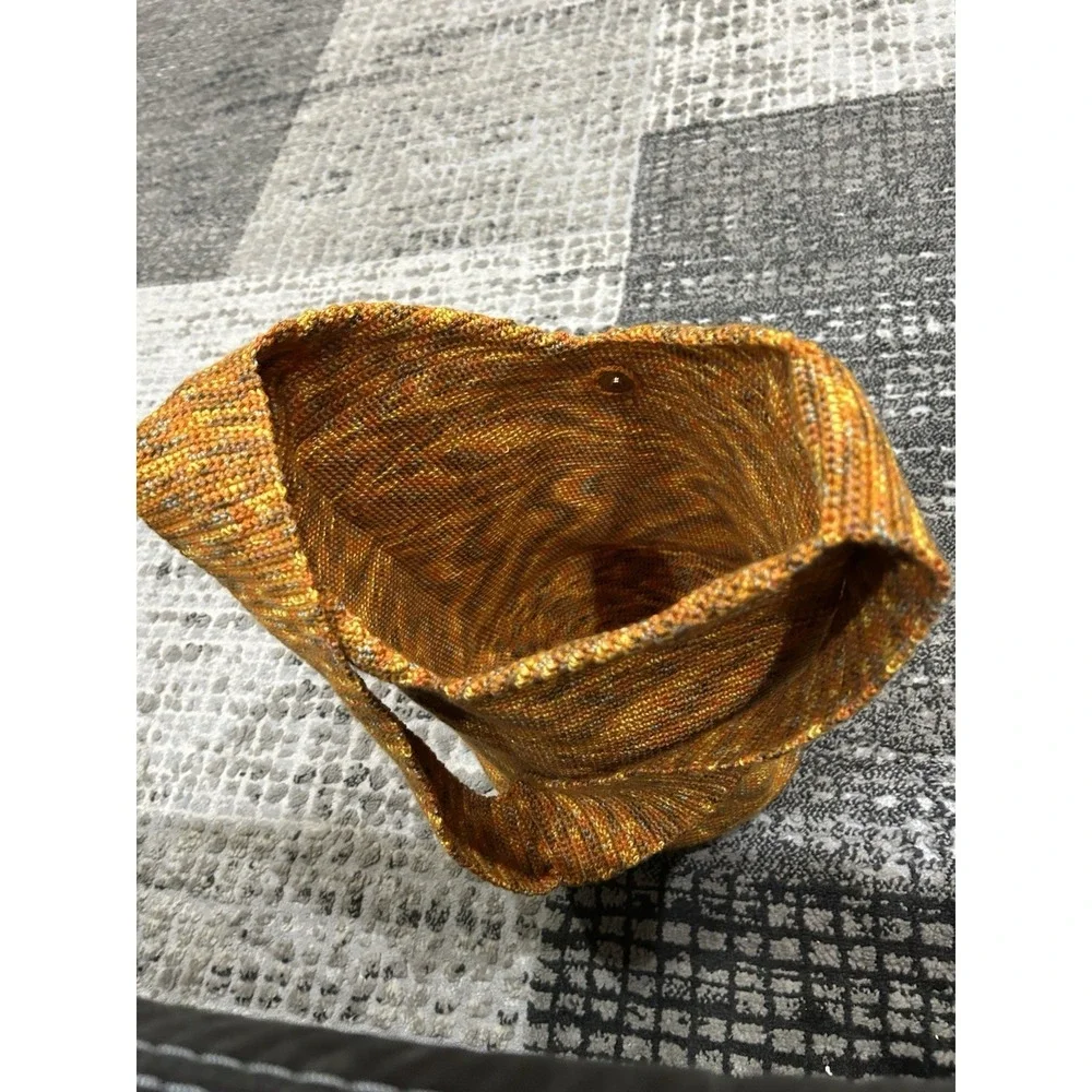 Crochet Women's Mixed Orange Hobo Shoulder Bag‎ Approx 13
